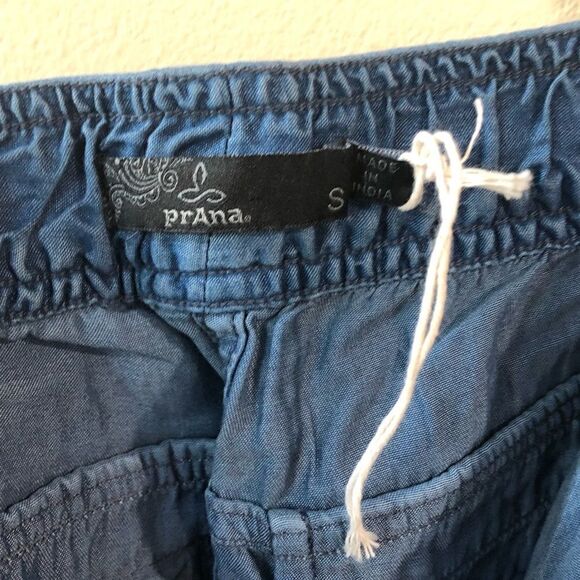 Prana Aberdeen Blue Chambray Jogger Pants - Picture 8 of 8